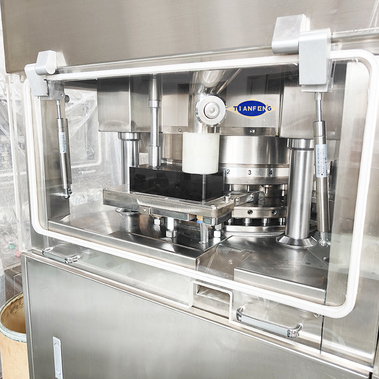 2 laag Roterende Type de Persmachine van de Pillentablet met 2 Gedwongen Voeders ZPW29