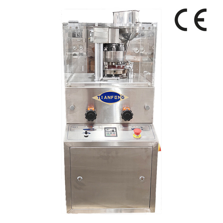 ZP7 Multi-Station Rotary Tablet Press Machine voor 12600 tabletten/u met een vuldiepte van 15 mm