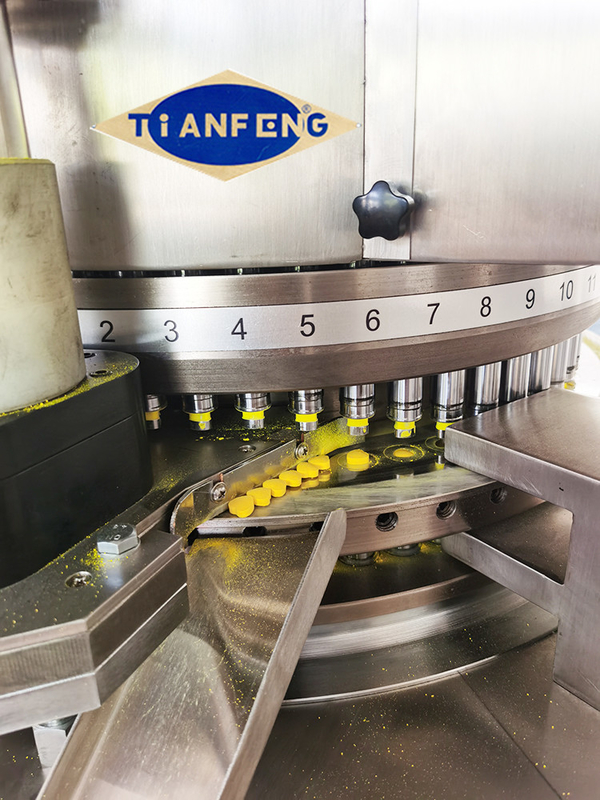 100kN HSZP tabletpers met automatisch smeersysteem en organisch glas torentenschild