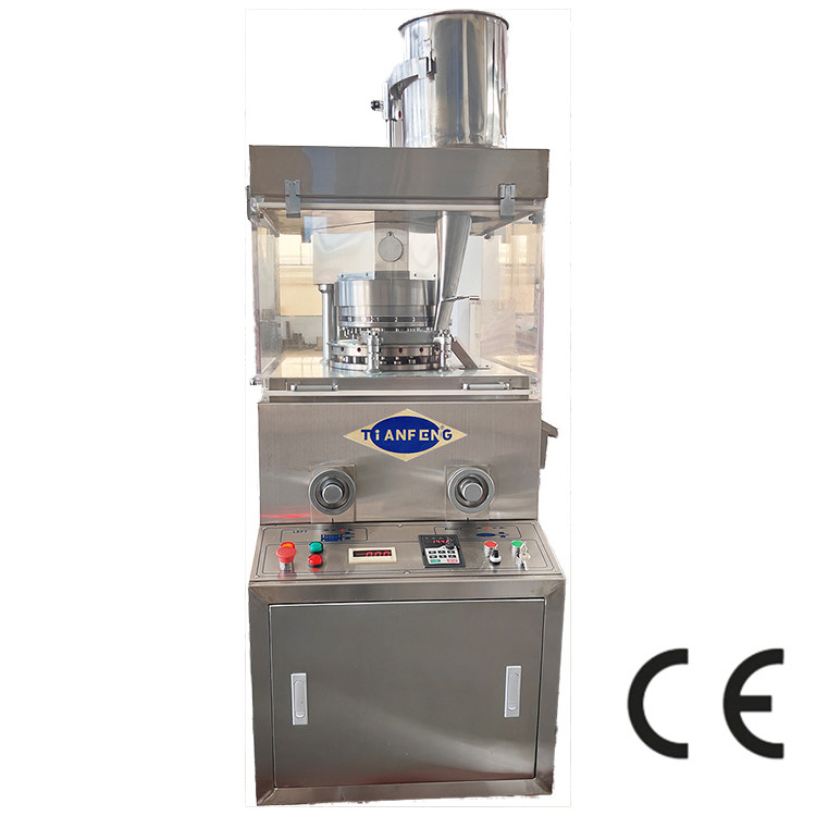 Automatische roterende tabletpers met een hoge efficiëntie tot 25 mm in diameter voor tabletten