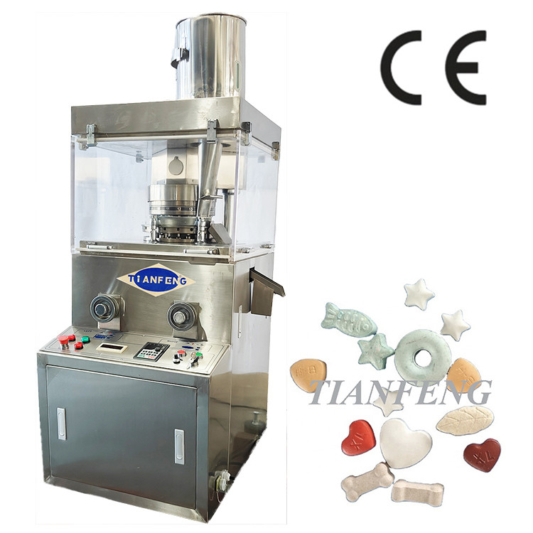 Eenpersoonspers Rotary Tablet Press Machine Kleinschalige farmaceutische machines