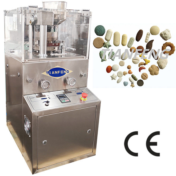 ZP5 Rotary Tablet Press Machine 2.2KW Kracht 900x800x1800mm Voor farmaceutisch productieproces