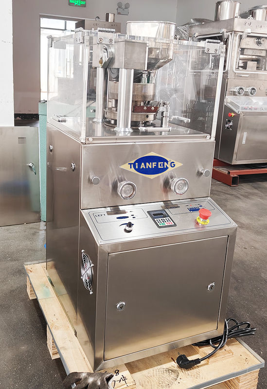 900x800x1800mm Pill Tablet Press Machine met maximale vuldiepte 15mm en tabletdikte 2-6mm
