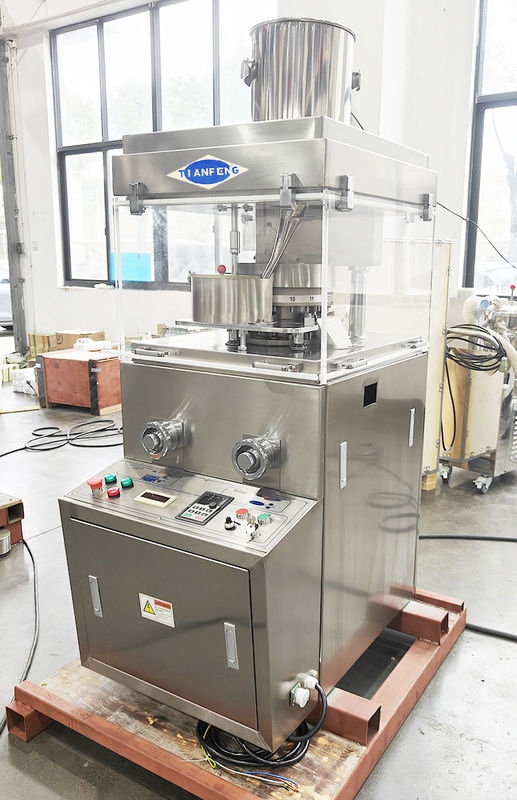 Handmatige / automatische bediening Pillen tablet pers machine voor maximale tablet diameter 25 mm