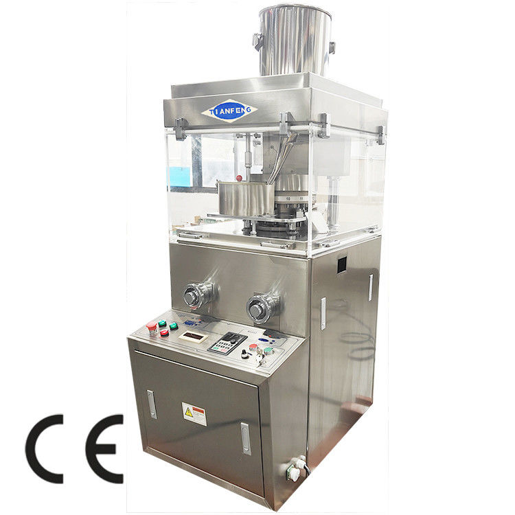 Roterende tabletpers met 2,2 kW vermogen en maximale tabletproductie van 16200 stuks per uur