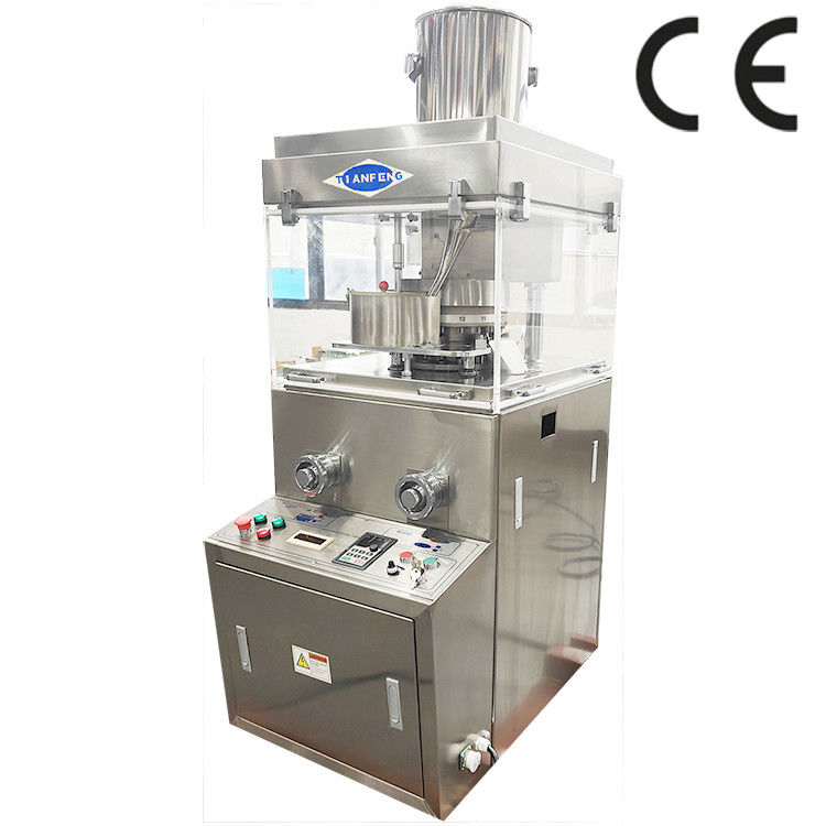 Maximale torensnelheid 20-37 RPM Rotatiepers voor tabletproductie Maximale pildiameter 25 mm