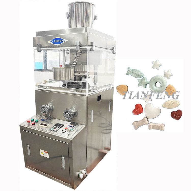 Handmatige / automatische werking Roterende tabletpers voor de farmaceutische industrie 10000-42000 stuks per uur Capaciteit