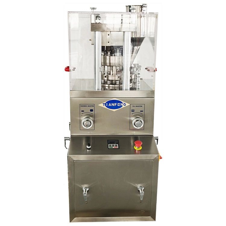 Rotatiesnelheid van de toren 0-30 r/min Kamfer tabletmachine voor de productie van tabletpers