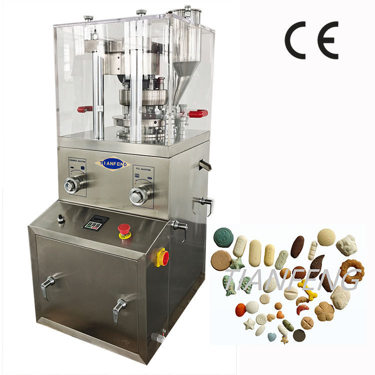 480×635×1100 mm 2.2KW Automatische tabletpers voor de productie van farmaceutische tabletten