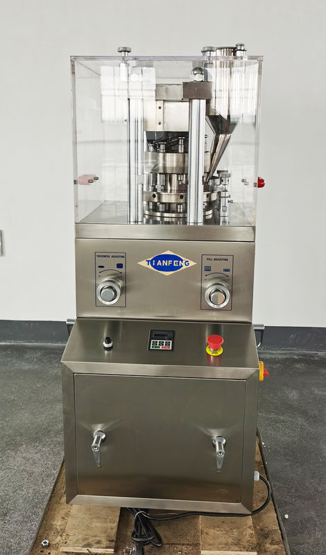 Aanpasbare tabletcompressor met 9 dies en maximale productiecapaciteit van 12600 480×635×1100 mm