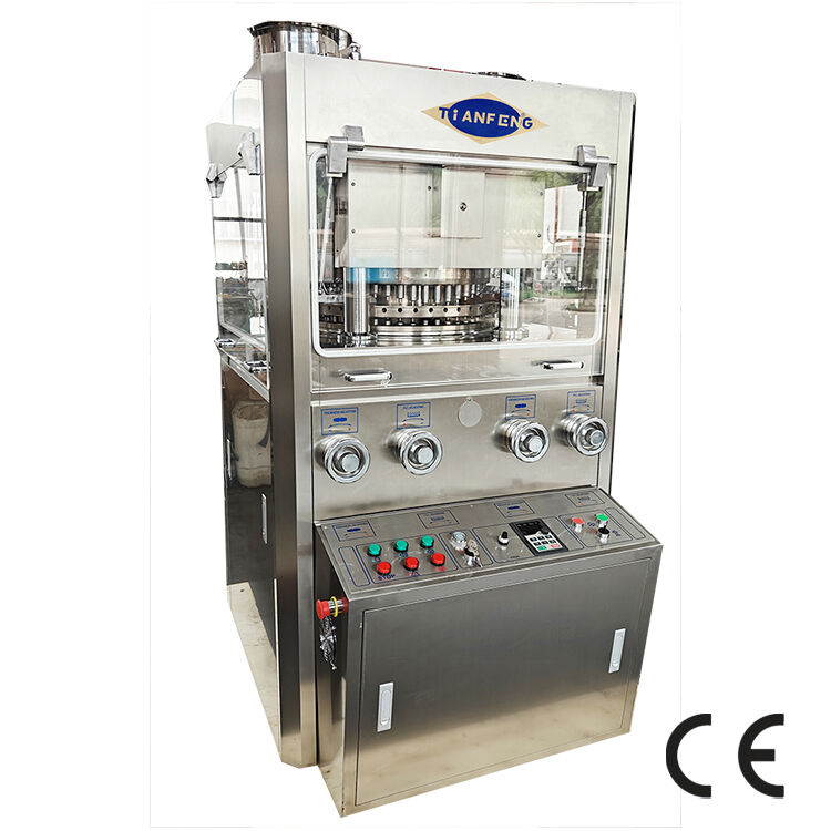 Multi Station Rotary Tablet Manufacturing Machine ZP45 Biedt en continue tablet compressie ZP41 oplossingen voor de farmaceutische industrie