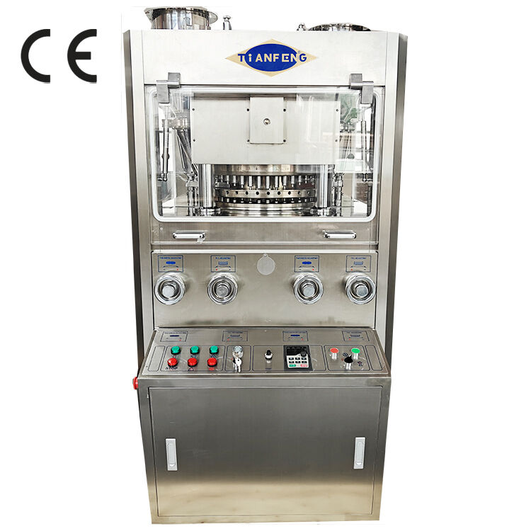 Farmaceutische pillenpers ZP45A met 100 kN maximale druk, 243.000 tabletten per uur, 7.5KW