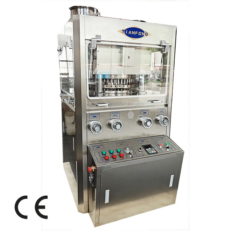 Compacte roterende tabletvormmachine ZP41F, ontworpen pillentabletpersmachine ZP45A voor de productie van tabletten in de farmaceutische industrie
