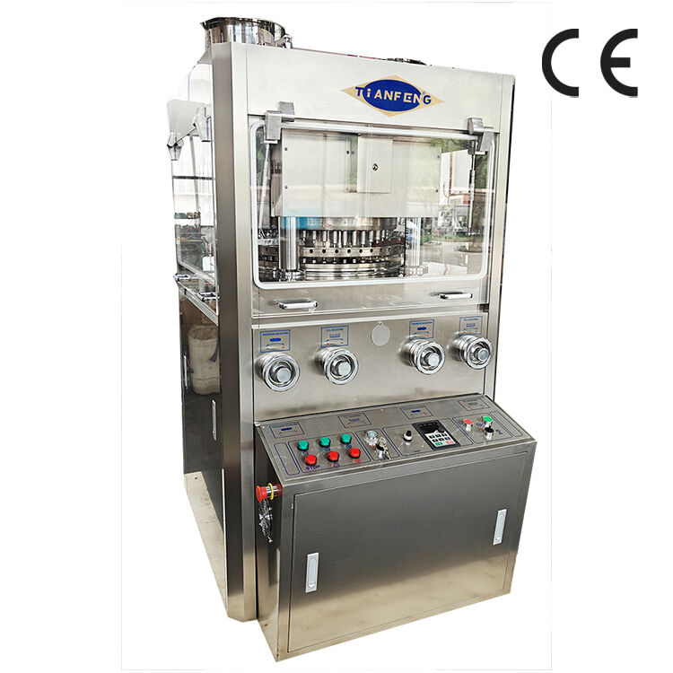 Rotary Tablet Press Machine ZP41F met maximale druk van 100KN, 243.000 tabletten per uur, constructie van roestvrij staal