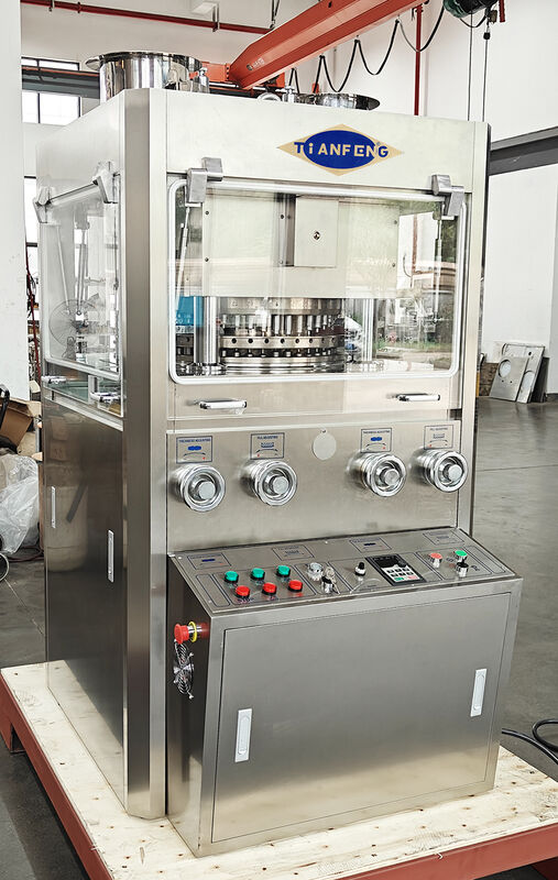 Roterende tablettenpersmachine ZP45A ZP41F met modulair ontwerp voor flexibele configuratie en vereenvoudigde onderhoudsprocedures