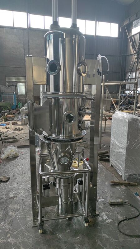 FL-5、10、20、30、60、120、200、300、500 Fluid Bed Granulator (Eénstapskorrelen)