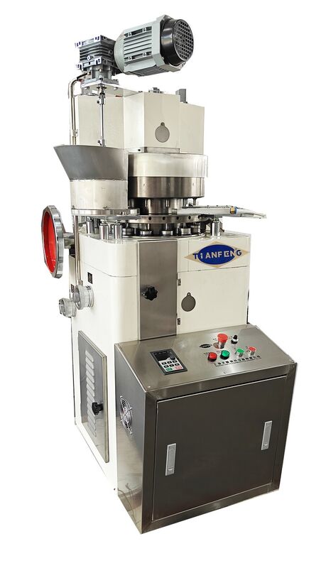 Veelzijdige Tabletpersmachine voor het produceren van tabletten in diverse vormen en maten met consistente perskracht