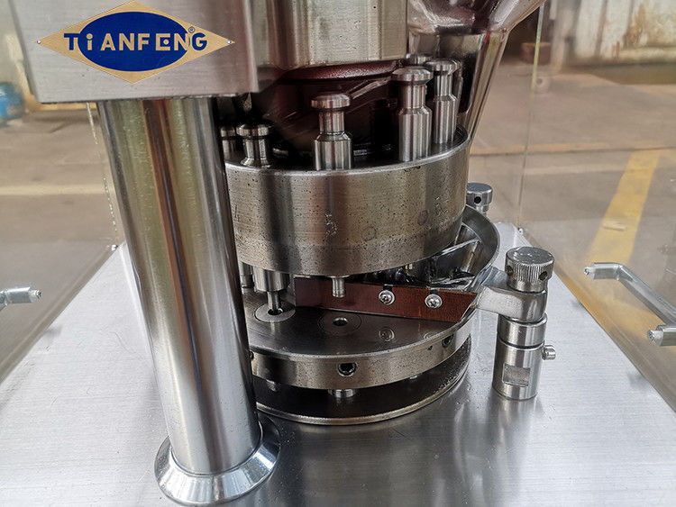 ZP7 Multi-Station Rotary Tablet Press Machine voor 12600 tabletten/u met een vuldiepte van 15 mm