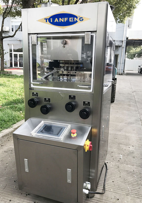 Zp17e Smallest 2 Layers Rotary Tablet Press Machine with 30600PC/H Capacity and 900*650*1800mm Dimensions