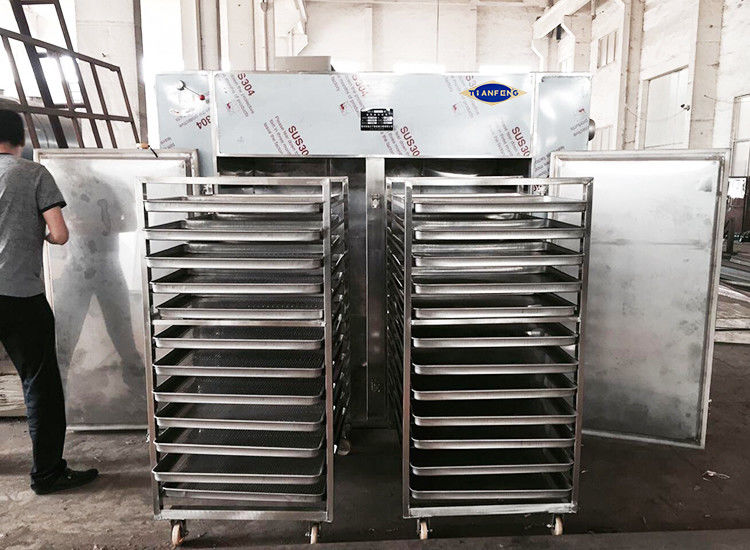 100kg partij 48 Platen15kw Warme Doorgevende Lucht Oven For Bean Sea Food