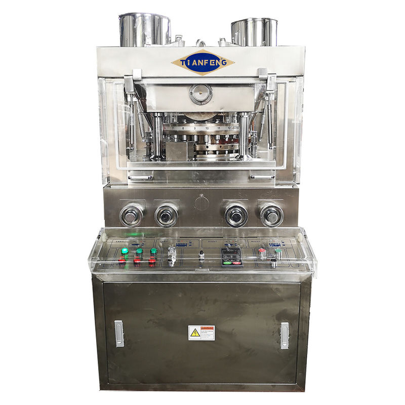 SS304 roterende de Tabletpers van het Type Farmaceutische Laboratorium