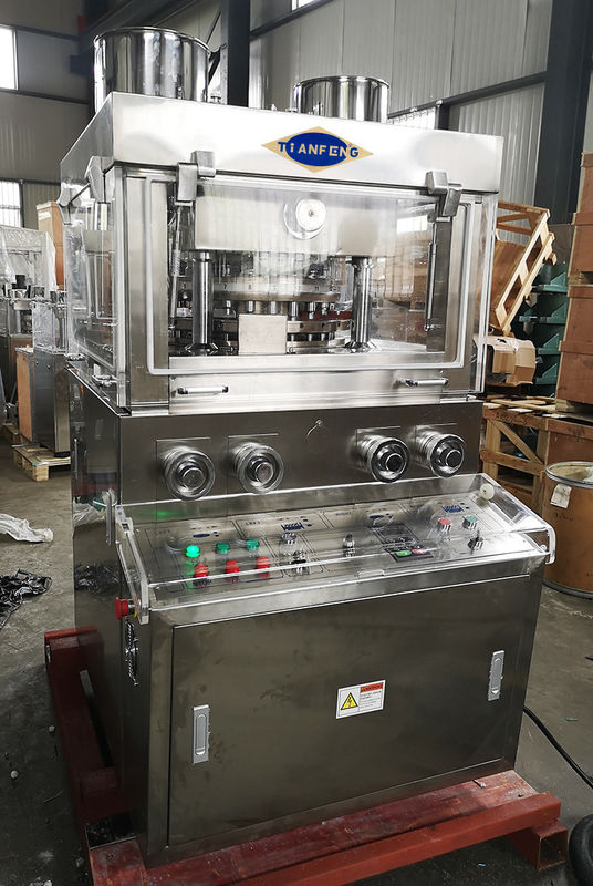 SS304 roterende de Tabletpers van het Type Farmaceutische Laboratorium