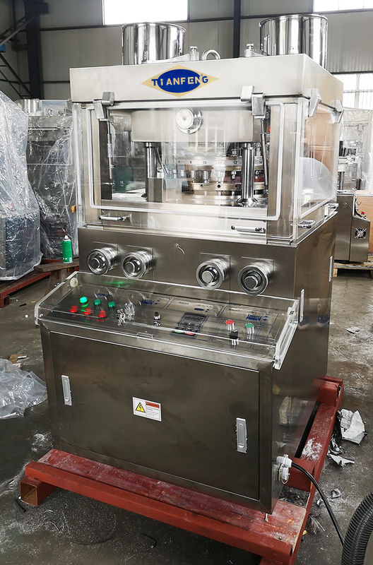 SS304 roterende de Tabletpers van het Type Farmaceutische Laboratorium