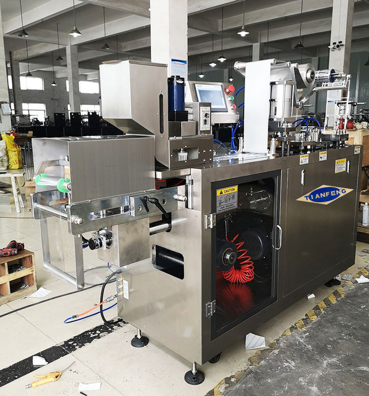 Verpakkende Machine 120mm van de tablettenblaar de Verpakkingsmachine van de Slagstrook