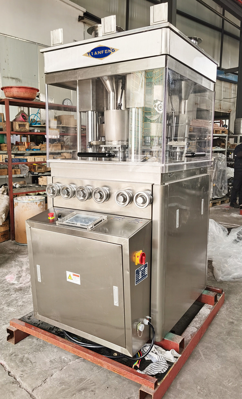 100 KN van de Compressiemachine van de 3 Laagtablet Roterend Type 21500 Stukken/Uur