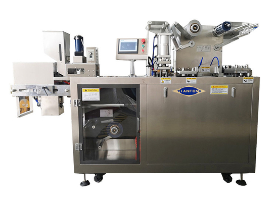 Het Type van DPB150 Ss304 Vlak aluminium-Plastic de Machineplc van de Blaarverpakking Touch screen