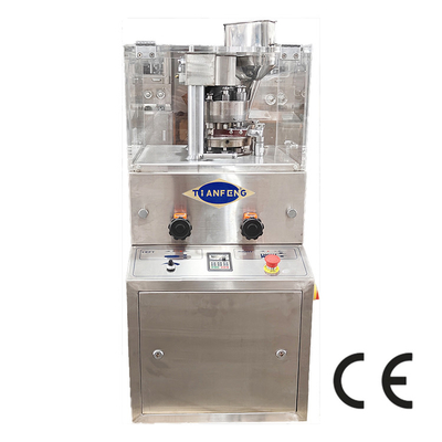 Efficiënte ZP 5/7/9 SS304 / SS316L Rotary Tablet Press Minimale arbeid vereist