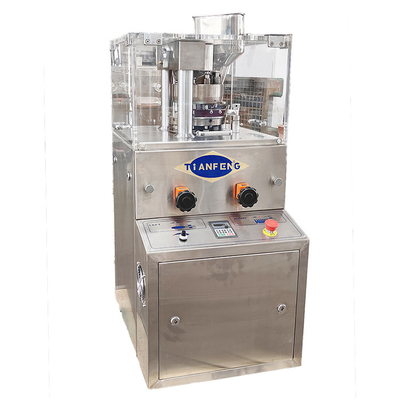 Hoge efficiëntie ZP5 Rotary Tablet Press Machine 9000pcs/H 60KN Max druk