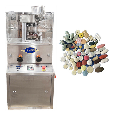 High Speed ZP5/7/9 Kleine roterende tabletpers met 20 mm maximale diameter