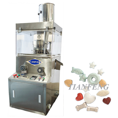 Milk Mint Candy Pill Rotary Tablet Press Machine Mothball Tablet Compressor Machine