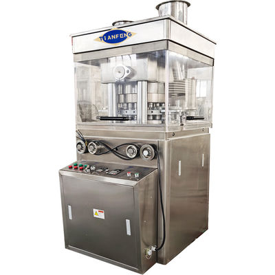 Roterende tabletpers voor max. druk 100Kn en productiecapaciteit 75000 stuks/uur