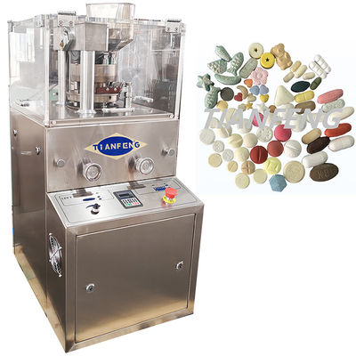 220V/380V stroomtoevoer Pill Tablet Press Machine met maximale druk 60KN en maximale vuldiepte 15mm