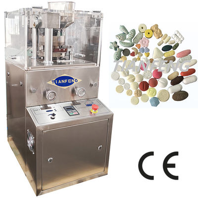 Ss304 Materialen Tabletcompressie machine ZP5B ZP7B ZP9B ZP10B ZP12B Maximale druk 60KN Voor tabletproductie