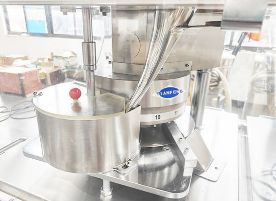 10000-42000 Pcs/hour Capacity Rotary Tablet Press Machine with 380V Voltage and 20-37RPM Max Turret Speed