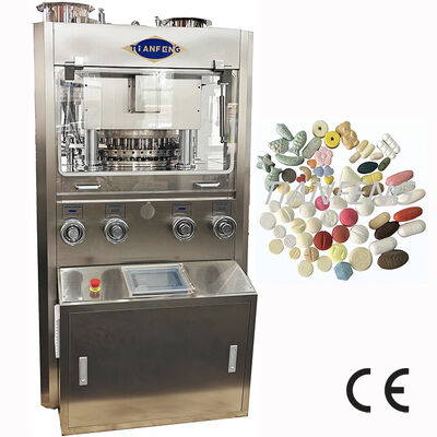 Hoge Snelheid Dubbele Lagen Roterende Tablettenpers Pillenpers Machine ZP45A ZP41F