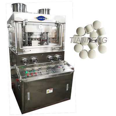 4 Pool 5.5KW 25mm de Persmachine van de Diameter Roterende Tablet