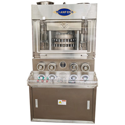 4 van de de Tabletpers van Pool Roterende van het de Kubusblok Zoute de Persmachine 69000pcs/H